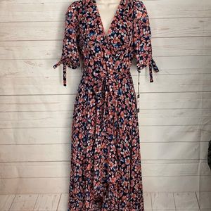 Tommy Hilfiger Sz 10 High-Low Floral print dress